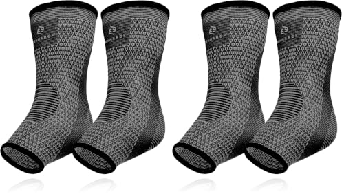 Image of Benmarck Achilles Tendon Support Brace, Plantar Fasciitis Sock, Ankle Compression Sleeve For Running, Tendonitis and Flat Feet Relief