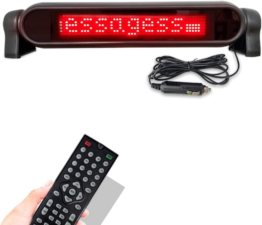 Señales de ventana con pantalla LED: letreros de mensajes programables para negocios 5