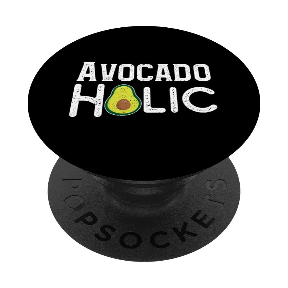 Avocado Holic - Mexican Food PopSockets Grip and Stand for Phones and Tablets