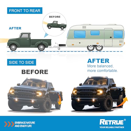 Image of RETRUE Rear Air Bags Suspension Kit for 1999-2004 2008-2010 Ford F250 F350