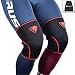 Knee Sleeves ( 1 Pair w/ bag ) Best Orthopedic Knee Support & Pain Compression Brace for Squats, WOD, Weightlifting, Powerlifting – Primal Elite Sports 5mm and 7mm Strong Knee Sleeves – Unisex