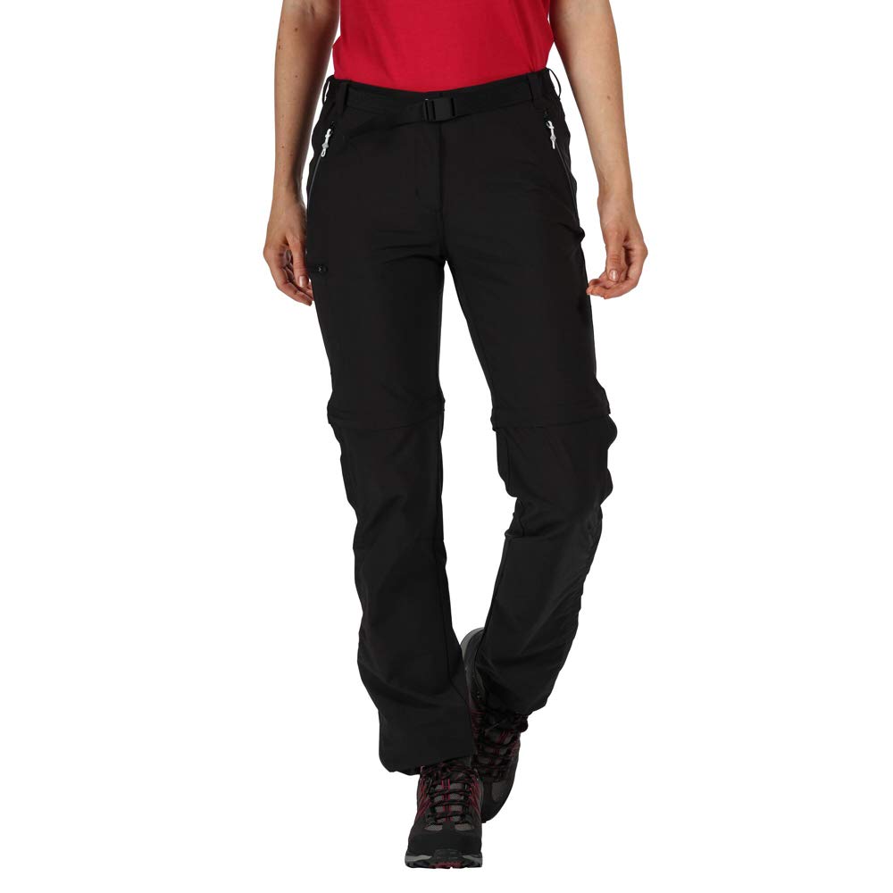 Regatta Women's Xert Z/O Trs Iii Hiking Pants, Black, 3XL UK