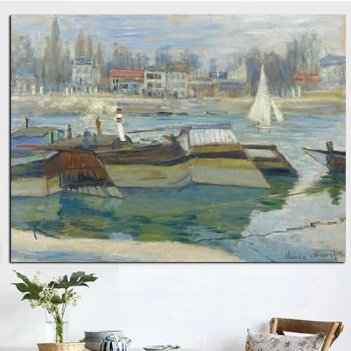 Peintures à l'huile pour salon Monet pour habiller un grand mur