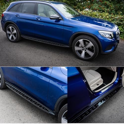 Estribos laterales para Mercedes GLC X253 2016-2021 miniatura 3