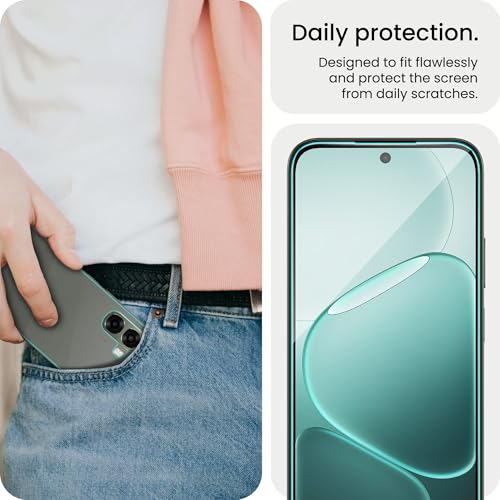 Image of ArmourPro Tempered Glass for Oppo A6x with Back Clear Membrane Guard, Edge to Edge Screen Protector, Anti-Bubble, Anti-Fingerprint, Oil Resistant, Installation Kit | Black