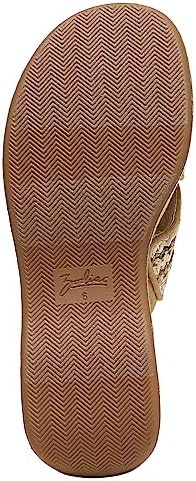 ZODIAC Womens Nessa Raffia Wedge Slides Desert Multi 6.5 M | Image 6
