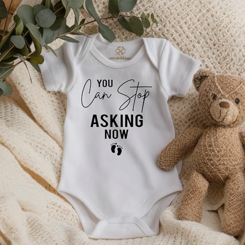 Funny Pregnancy Announcement Gift, You can stop asking Now, Baby Coming Soon Reveal idea for Grandma, Grandpa, Dad, Husband, Aunt, Uncle3