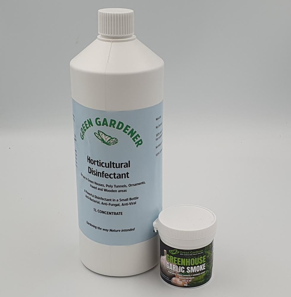 Garlic Greenhouse Smoke and Natural Disinfectant Offer (1+1L)