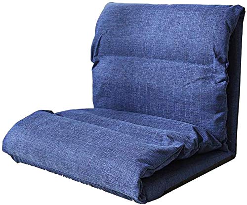 HOMRanger Myzulry - Floor Chair Foldable Lazy Lounge Little Sofa Bed Adjustable Sleeper Reclining Si