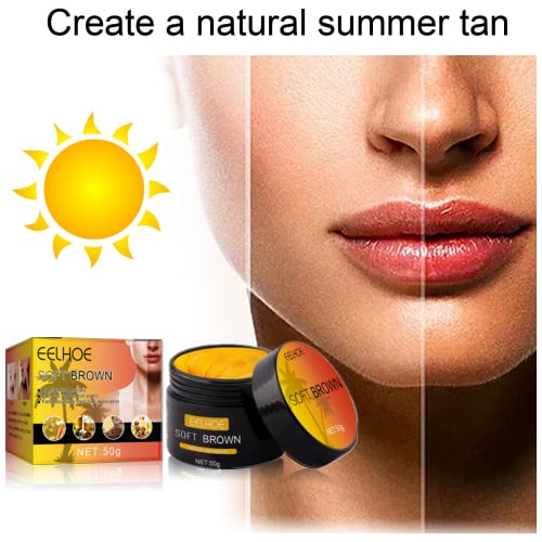 2Pc Eelhoe Tanning,Eelhoe Tanning Gel,Brown Tanning Gel,Tanning Accelerator Cream, Soft Brown Intensive Tanning Luxe Gel,Tanning Luxe Gel,Eelhoe Tanning Cream For Sunbeds & Outdoor Sun #TOP1