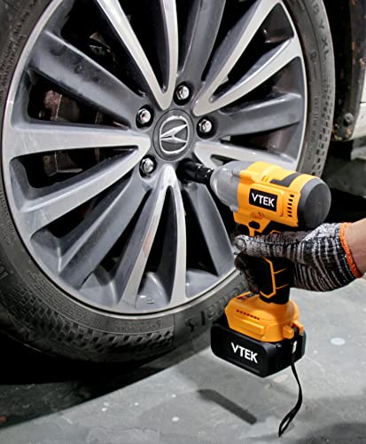 Vtek V6309 Brushless Impact Wrench 1/2 Inch Chuck,Max Torque 700N.M Cordless Impact Wrench 515 Ft-Lbs,Impact Gun thumb #3