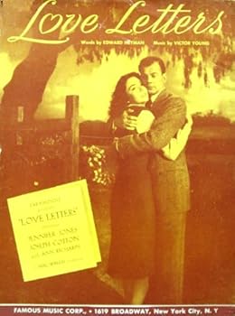 Love Letters theme - Jennifer Jones and Joseph Cotton on cover