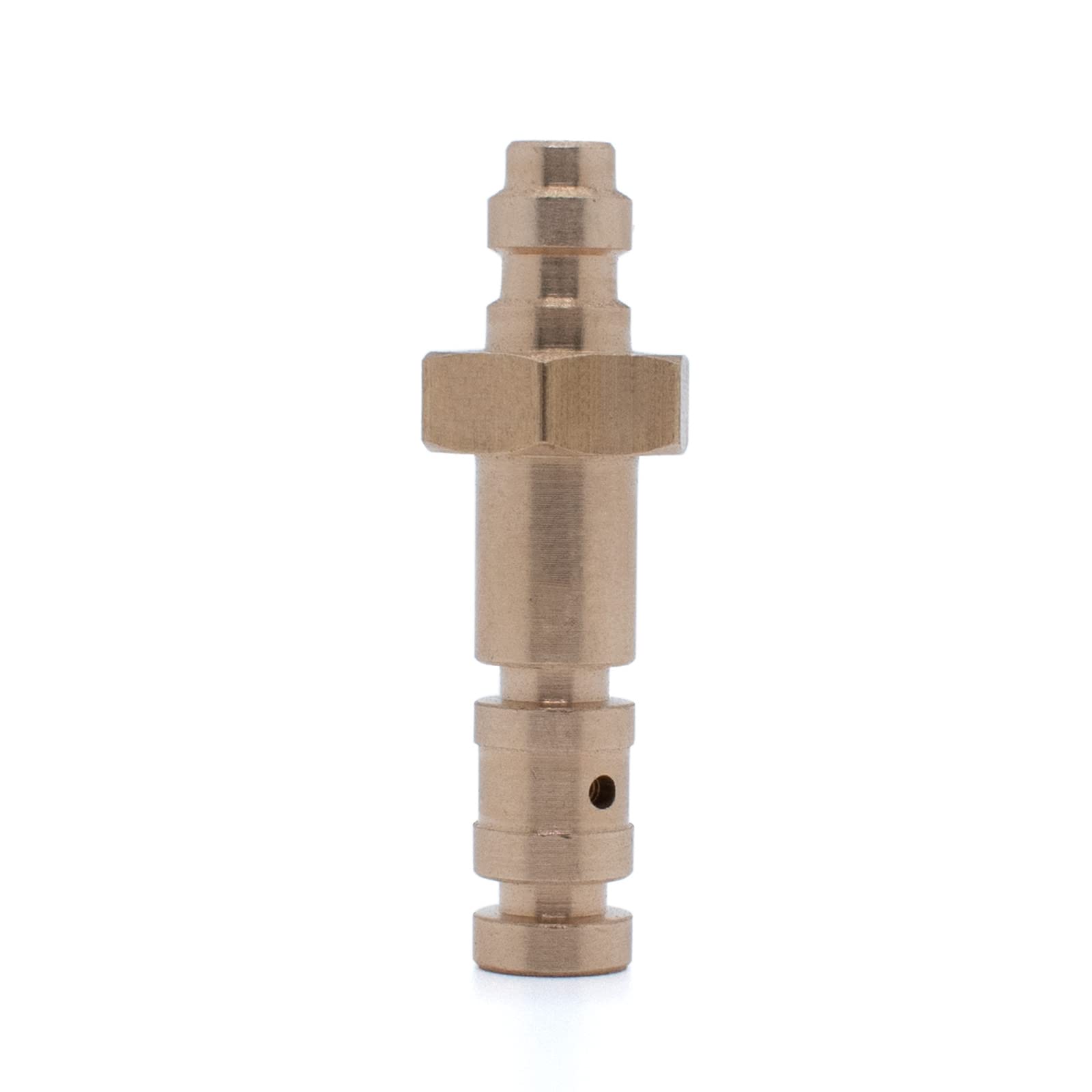 TUXING PCP Paintball Sonda de Relleno 8-8.9mm Adaptador de Repuesto Desconexión Rápida Latón Vástago Recto