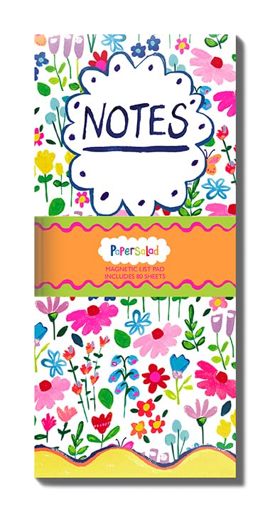 GBCC Magnetic List Pad - Floral Pattern by Paper Salad - PSS0019