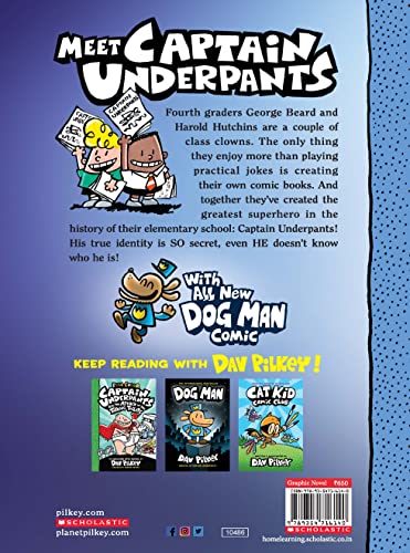 Image of The Adventures of Captain Underpants (Now With a Dog Man Comic!)