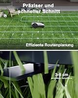 ECOVACS Goat O1200 Mähroboter ohne Begrenzungskabel, 1200 m², 360° Dual-LiDAR-Navigation, Automatische Kartierung, KI-3D-Hindernisvermeidung, Präzises Kantentrimmen (O1200 LiDAR PRO Care Kit) – Ansicht 7