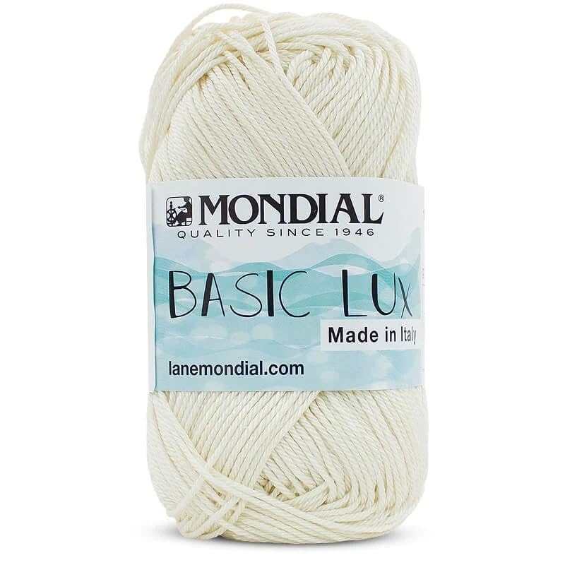  MONDIAL Cotone Basic Lux - 010 - Panna