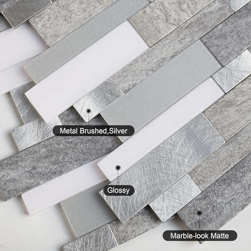 La Mejor comparativa de Mosaico gris para comprar online. 26 Imagen adicional