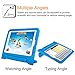 Fintie Case for iPad 6th / 5th Generation (2018 2017 Model, 9.7 Inch), iPad Air 2 / Air 1 (9.7 Inch) - Kiddie Series Light Weight Shock Proof Convertible Handle Stand Cover Kids Friendly, Blue