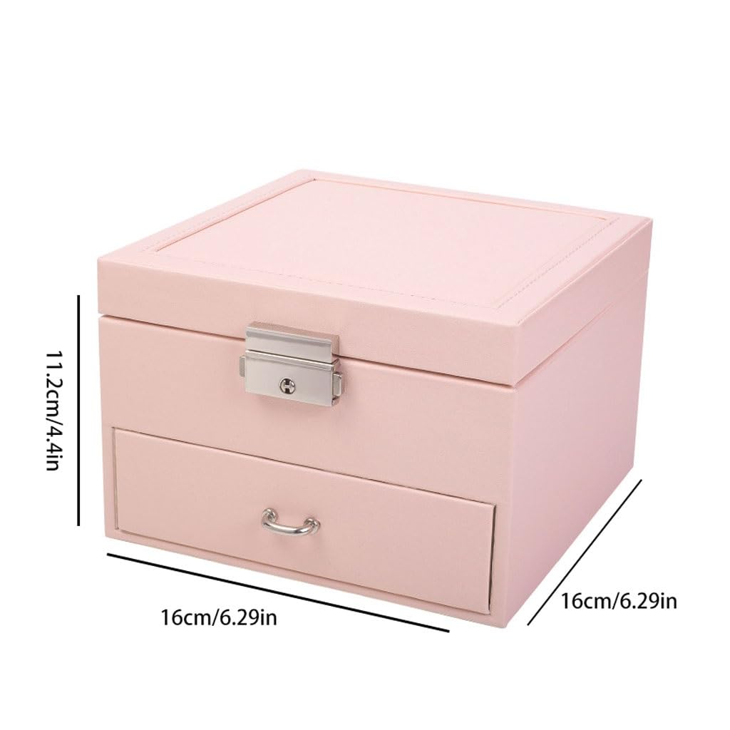 Jewelry Box Organizer Jewelry Box Jewelry Storage Box Jewelry Box Storage Box Retro Jewelry Box Dressing Table Jewelry Box Jewelry Organizer Small (B)
