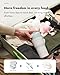 Papablic Portable Bottle Warmer for Home & Travel — 85W Fast Heating Baby Bottle Warmer on The Go, 4 Temp Settings, 3-Inch Wide Mouth, Fits Car Cup Holder