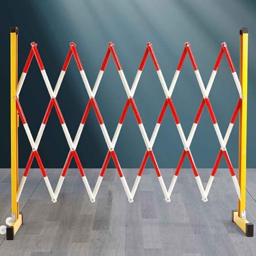 Barrière industrielle mobile pliable et extensible pour piétons