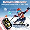 Tzzulsx Kids Smart Watch with 18 Games, Smart Watch for Kids with Camera, Sleep Tracker, Pedometer, Alarm, Flashlight, Waterproof Fitness Tracker for Christmas Birthday Gifts for Boys and Girls