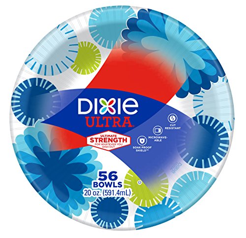 Dixie Extremely Paper Bowls, 20 Ounces, 56 Rely