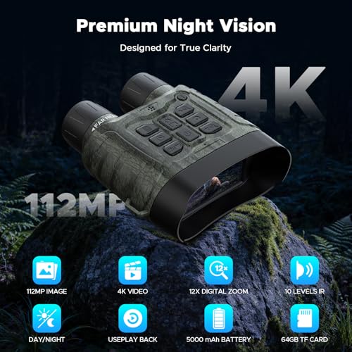 Digital Night Vision Binoculars for Hunting