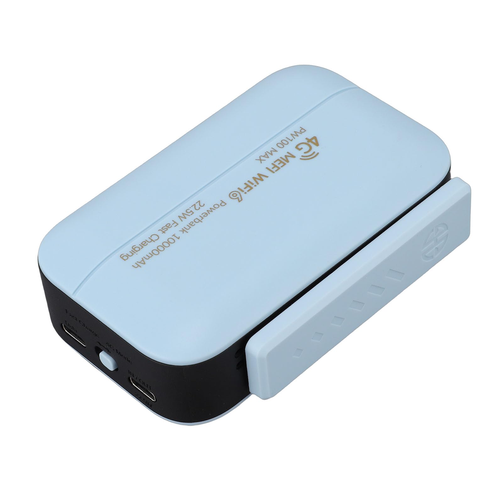 Router da Viaggio 4G LTE con Power Bank da 10000 MAh e Hotspot | Slot SIM per B1/B3/B5/B7/B8/B20/B28/B38/B40/B41, Ingresso Tipo C, velocità 300 Mbps, 16 Utenti