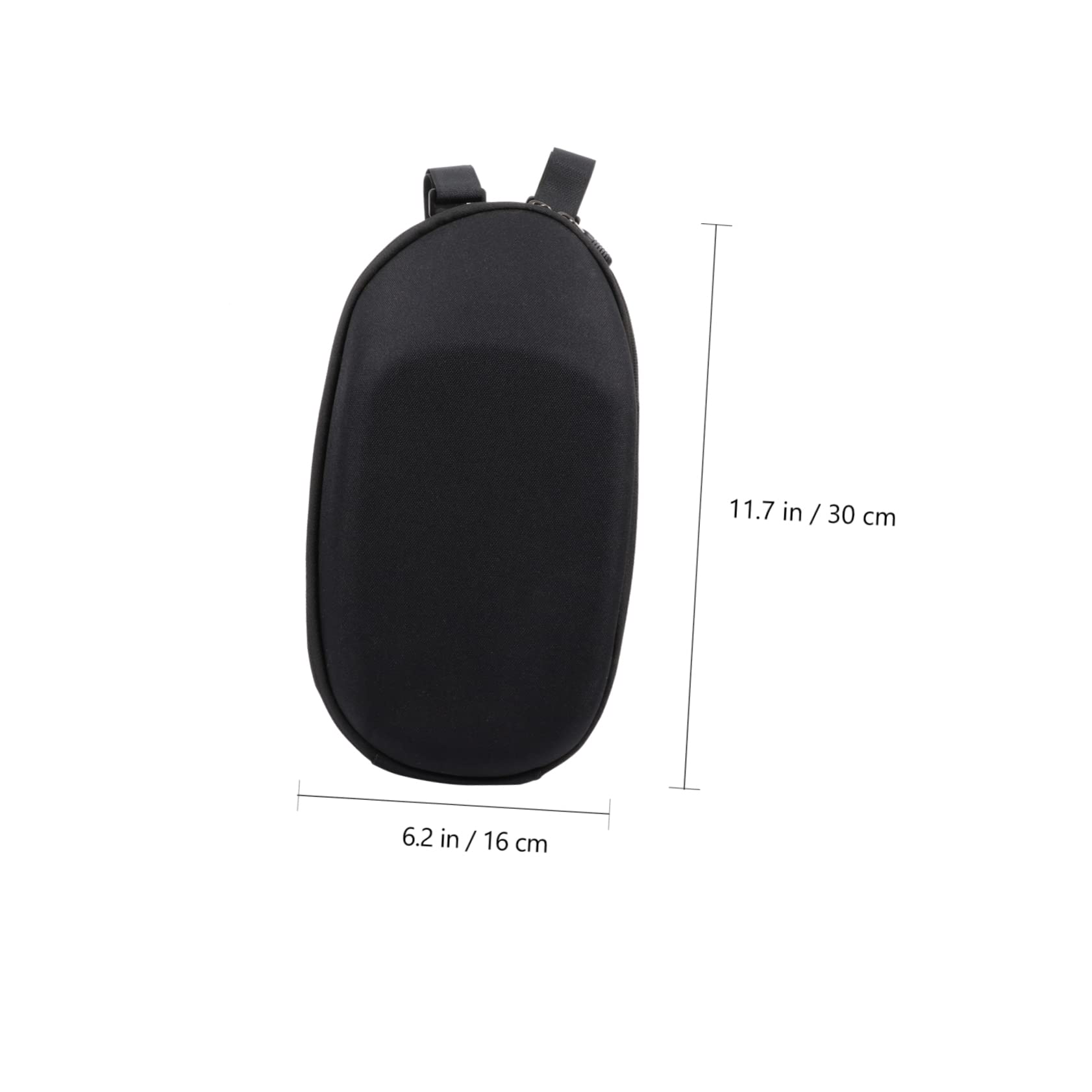 INOOMP Borsa da Manubrio per Bici in Pvc ed Eva, Capacità 1-2l, Pratica e Resistente, per Uscite in Bicicletta e Scooter Elettrico