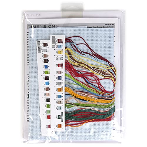 image for Dimensions 70-09000 Holiday Gnome Personalizable Christmas Counted Cro