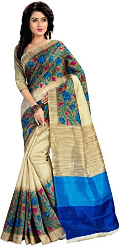 KJS Saree With Blouse Piece