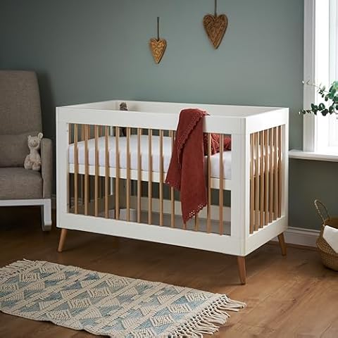 Obaby Maya Mini Pine Wood Cot Bed Cover