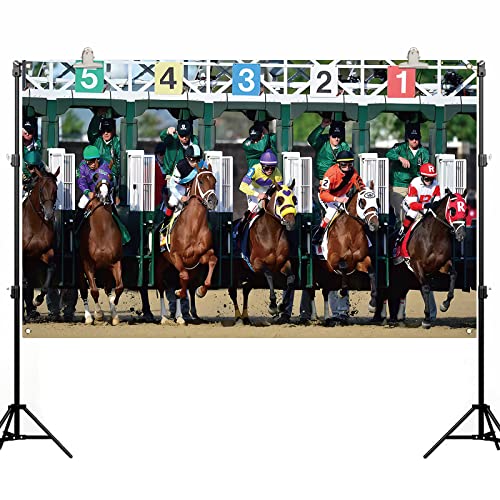 Fondo Fotográfico Kentucky Derby 110x180 cm Pudodo miniatura 2