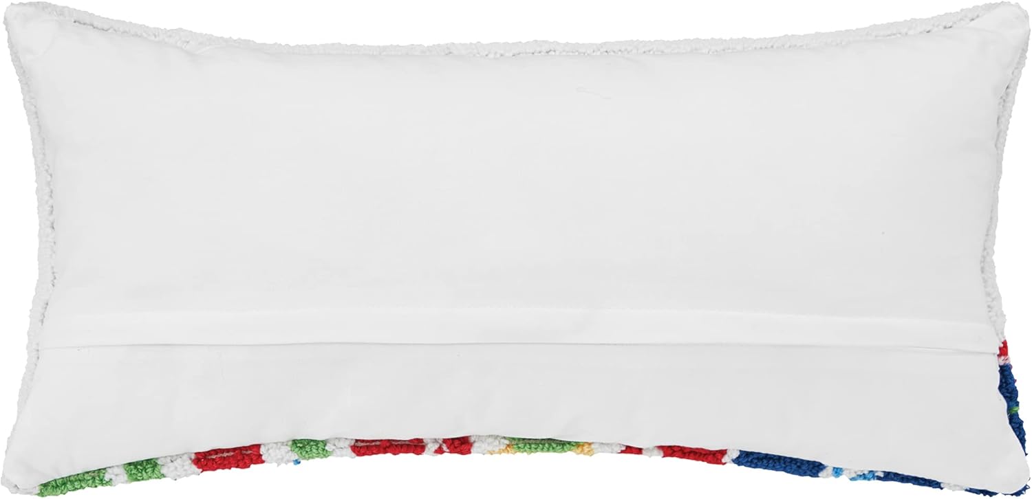 C&F Home Nutcracker Trio Soldiers Hooked Christmas Accent Pillow 12" x 24" Xmas Festive Winter Holidays Cute Home Living Room Sofa Couch Chair Bed Bedroom Decor Decoration 12" x 24" White