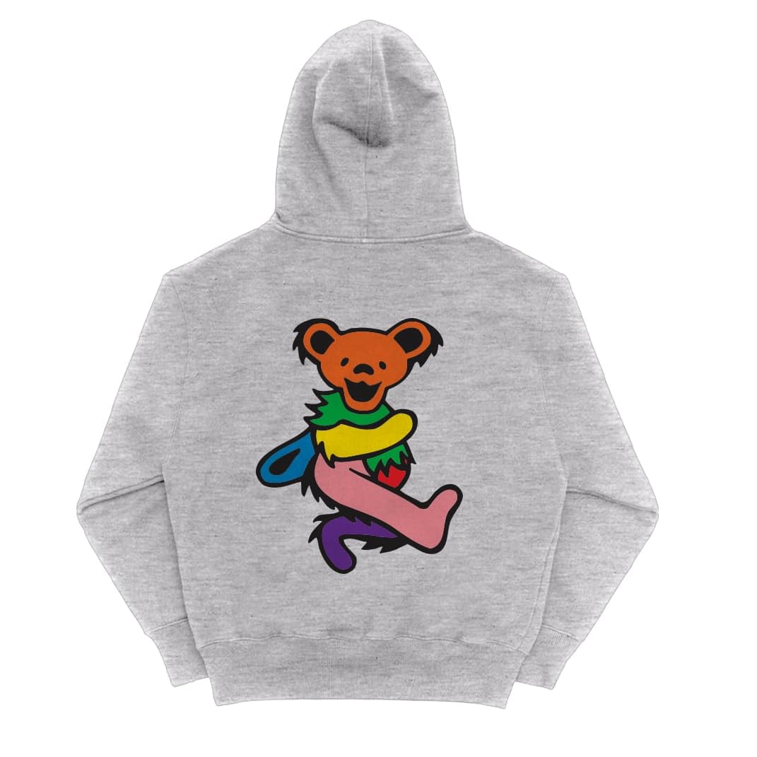 Grateful Dead Unisex Grateful Dead SYF & Bear Hoodie Kapuzenpullover (1er Pack)