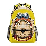 PASSENDE GRÖSSE: Die Größe des Reisetagesrucksacks beträgt 11,5 (Zoll) L × 8 (Zoll) B × 16 (Zoll) H mit verstellbarem Schultergurt. Wenn die Tasche leer ist, kann sie aufrecht und steif stehen.