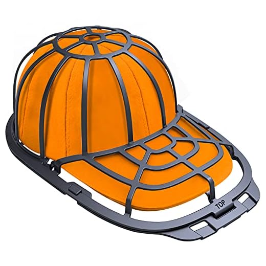 Perfect Baseball Hat Washer for Washing Machine, Ball Caps Washing Cage for Dishwasher Fit for Adults and Kids Hats (Black))
