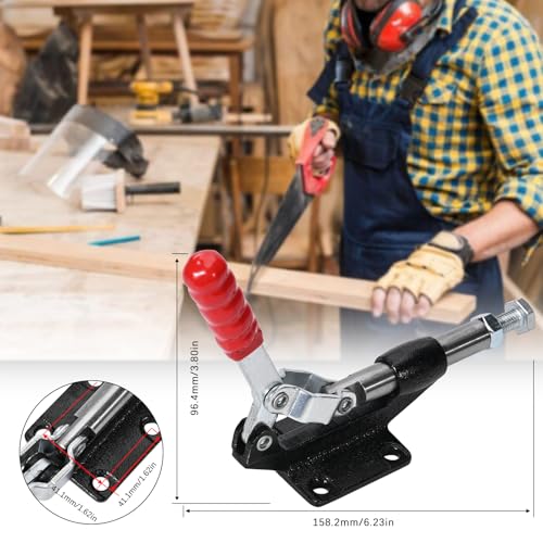 Image of 2-Pack, 304E Push Pull Toggle Clamp, 851 lb Holding Capacity
