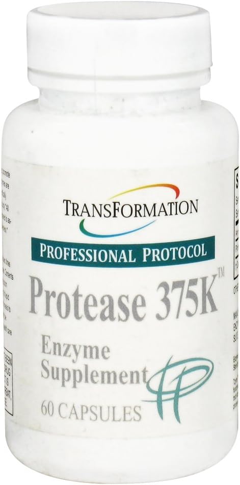 Transformation Enzymes - Protease 375K - 60 Capsules CLEARANCE PRICED
