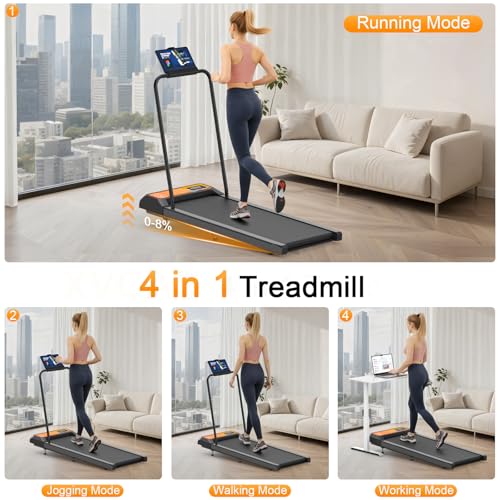HOELLL Treadmills for Home Small with 0%-8% Incline and APP Sync Review