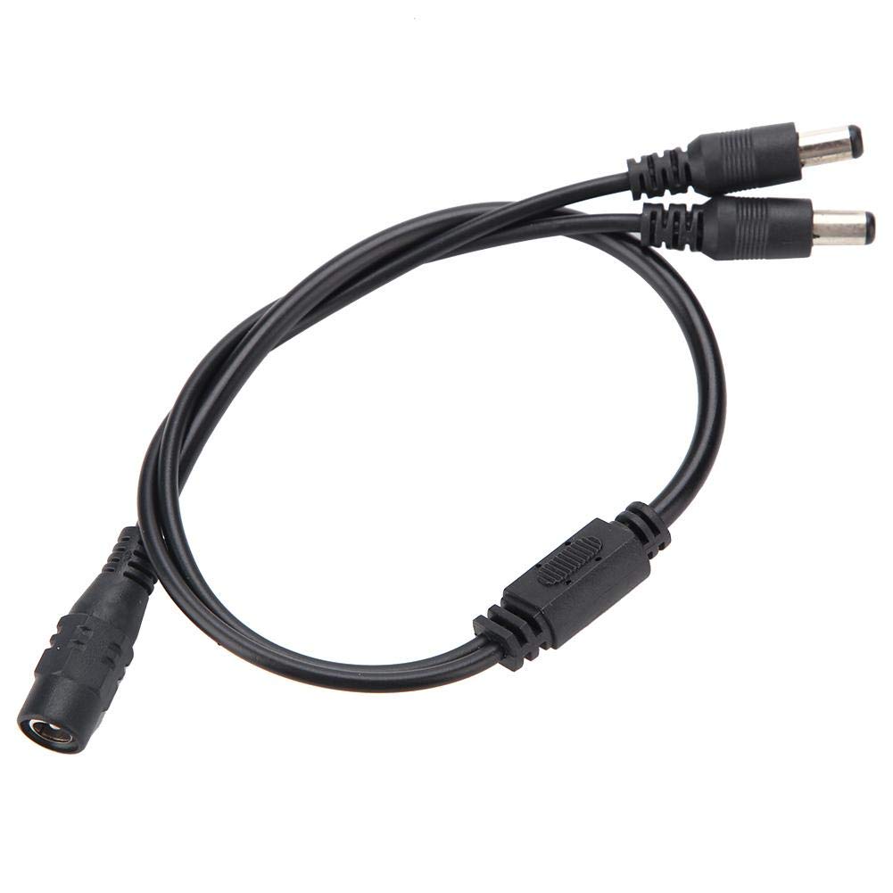 Kabel adaptera rozdzielacz, do kamery CCTV, system zasilania i taśmy LED, przyłącze oświetlenia, 1 gniazdo na 2/3/4/5 rozdzielacz kabel adapterowy Camcorder kabel zasilający (1 gniazdo na 2 wtyczki)