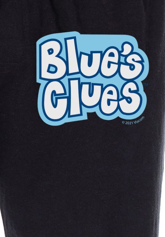 Nickelodeon Mens' Blue's Clues Logo Sleep Pajama Pants3
