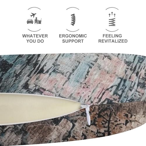 Almohada espuma viscoelástica tamaño único de viaje miniatura 5