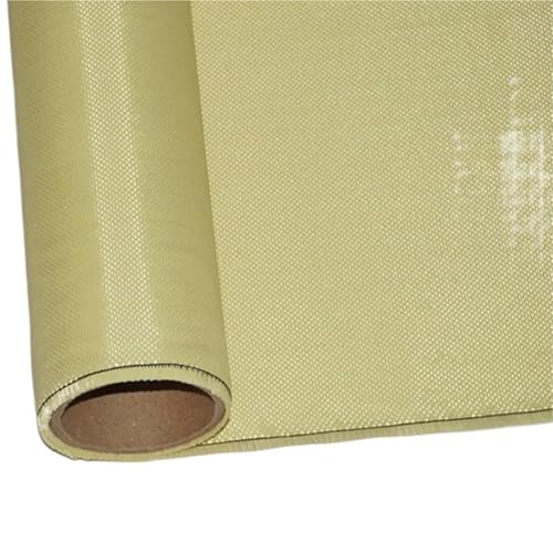 Roll Packed Kevlar Fabric Yellow Synthetic Aramid Fiber Cloth Plain 1100D 200gsm 40