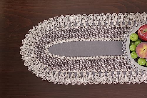 Sottopentola decorativo su tavolo 6 centrini