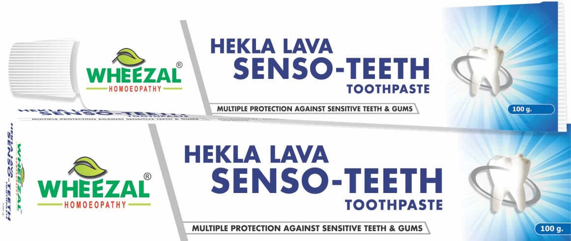 WHEEZAL HEKLA LAVA SENSO- TEETH TOOTHPASTE (PACK OF 2) (B09JZL3243) Amazon Price History, Amazon Price Tracker