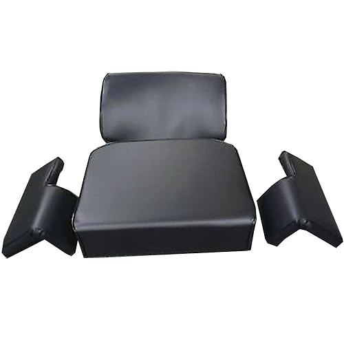 Juego de cojines de asiento de cuatro (4) piezas para John Deere Crawler Dozers 350 350B 450 450B 555