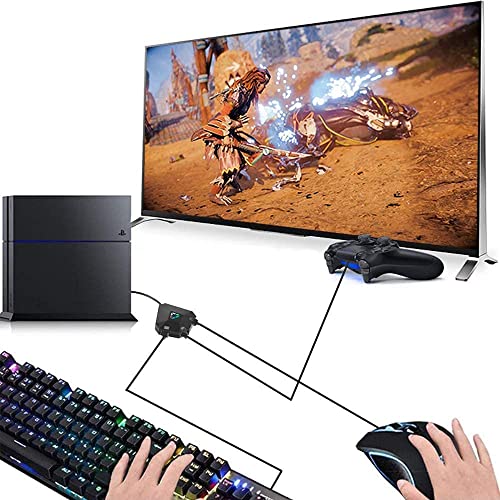 Arvin Kabelgebundener Tastatur und Mausadapterkonverter für Nintendo Switch/PS4/PS3/Xbox One/Xbox 360 Series Console, unterstützt benutzerdefinierte Zuordnung und Reset Tastenfunktion - Image 4